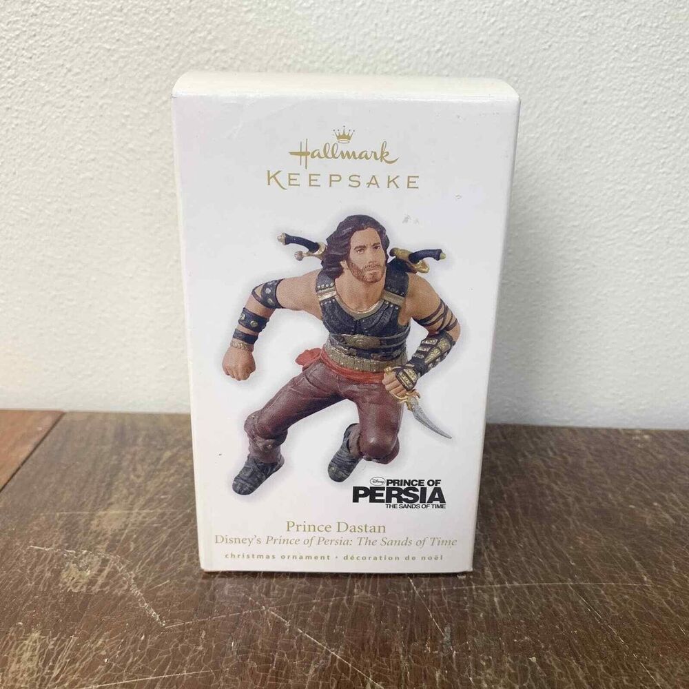 Hallmark Disney‎ Prince Dastan Prince of Persia keepsake ornament new deadstock
